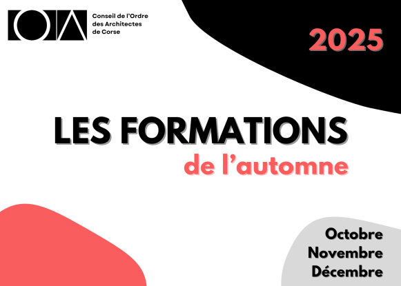 LES FORMATIONS DE L'AUTOMNE