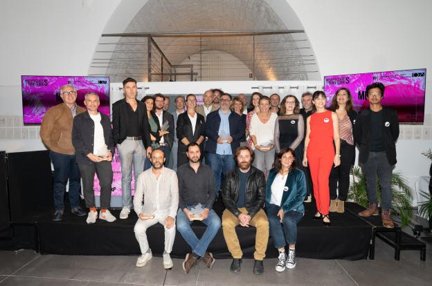 Les lauréats et organisateurs du palmarès 