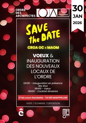 SAVE THE DATE VOEUX & INAUGURATION