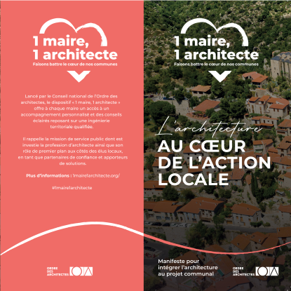 Dépliant 1maire1architecte