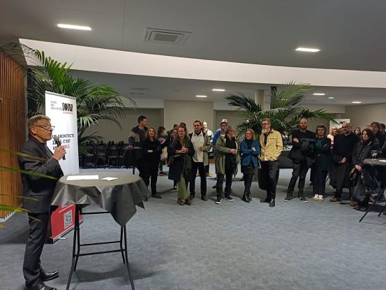 La cérémonie des vœux 2026 du CROA Normandie a rassemblé près de 100 personnes.