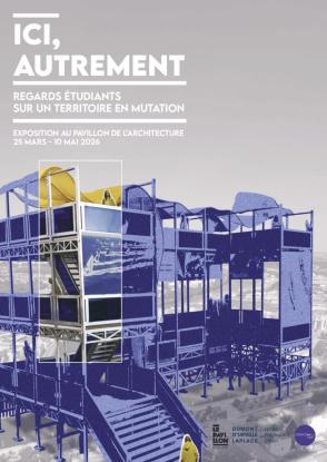 Affiche de l'exposition "Ici, autrement"
