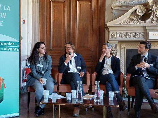 Intervention de Fabien Gantois, vice-président, à l'Institut de la Transition foncière