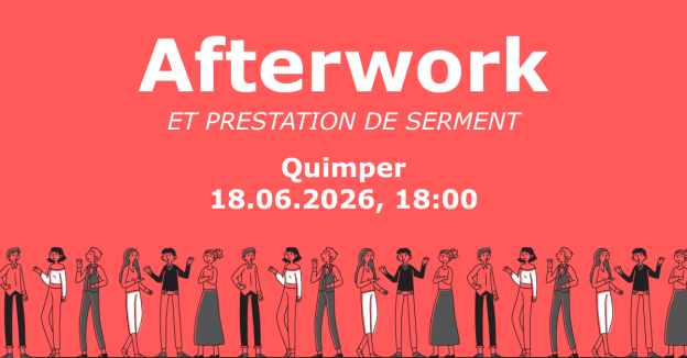 Afterwork et prestation de serment Quimper