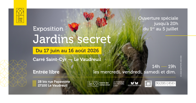 Exposition Jardins secrets