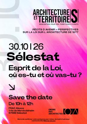 Save the date AT Sélestat
