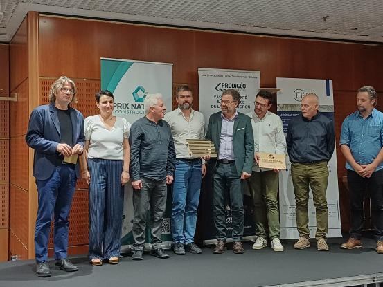 Remise du Prix National de la Construction Bois