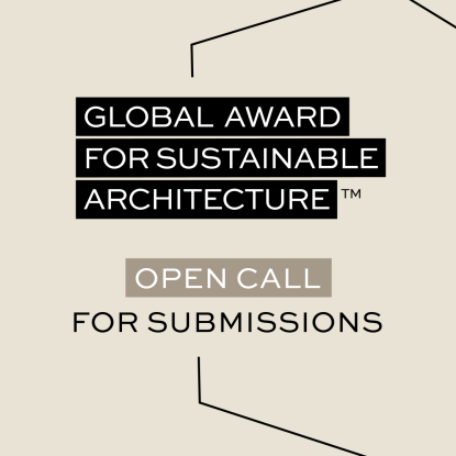 Global Award for Sustainable Architecture