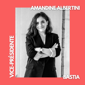 Amandine Albertini vice-présidente